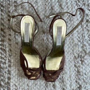 Stella McCartney heeled sandals copper number 37 1/2